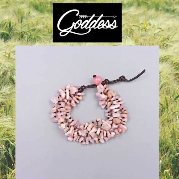 Pink Opal bracelet - Picture 1 of 4